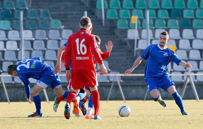 Football. Friendly Match. Zaglebie Sosnowiec - Podbeskidzie Bielsko Biala. 11.01.2014