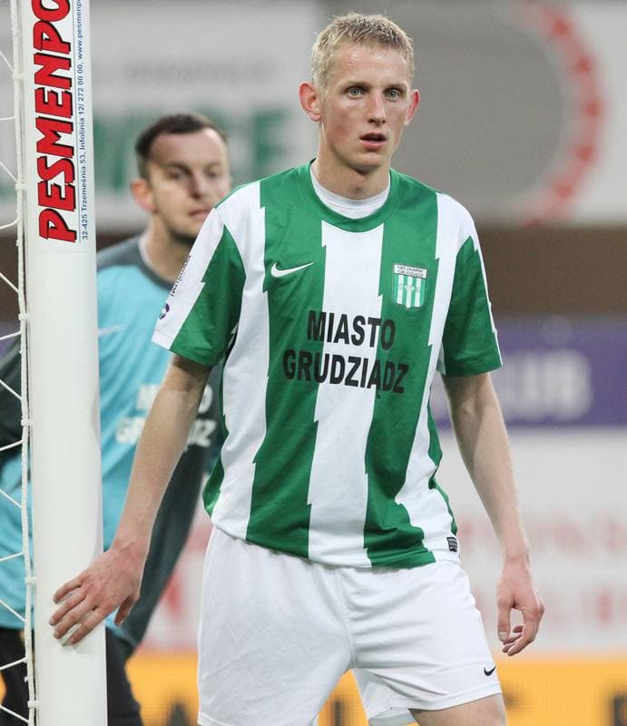 Football. I liga. Piast Gliwice - Olimpia Grudziadz. 22.04.2012