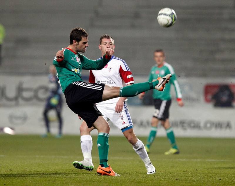 Football. T-Mobile Ekstraklasa. Gornik Zabrze - Legia Warsaw. 22.02.2014