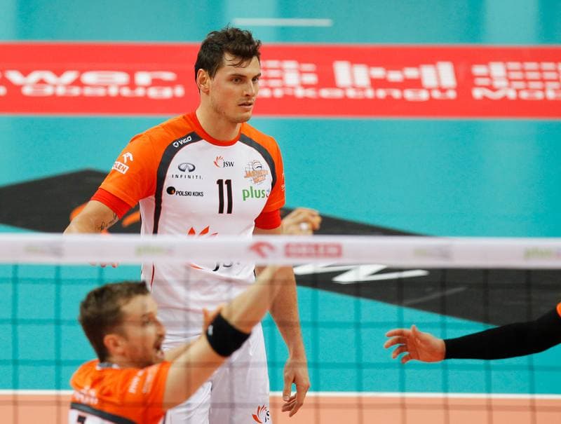 Volleyball. Friendly Match. Jastrzebski Wegiel - Berlin Recycling Volleys. 01.10.2014