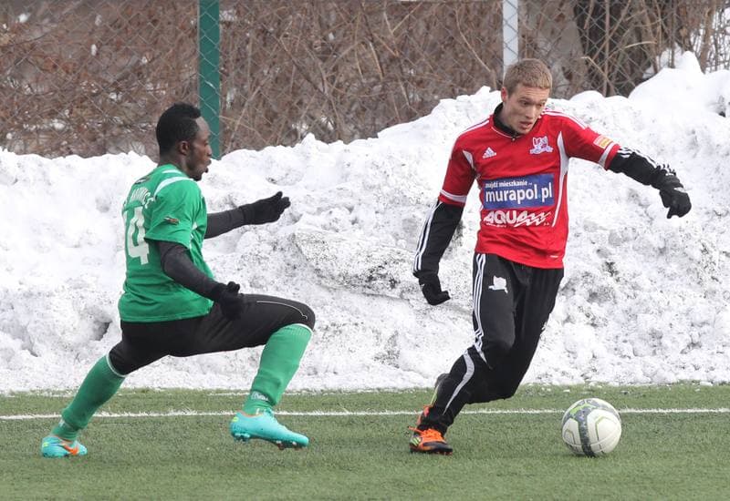 Football. Sparing. Podbeskidzie Bielsko-Biala - GKS Katowice. 12.01.2013