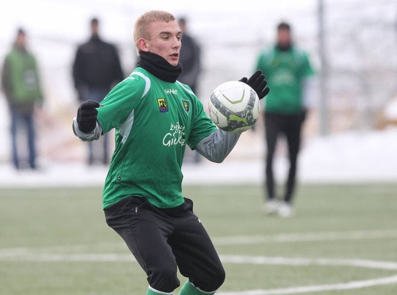 Football. Sparing. Podbeskidzie Bielsko-Biala - GKS Katowice. 12.01.2013