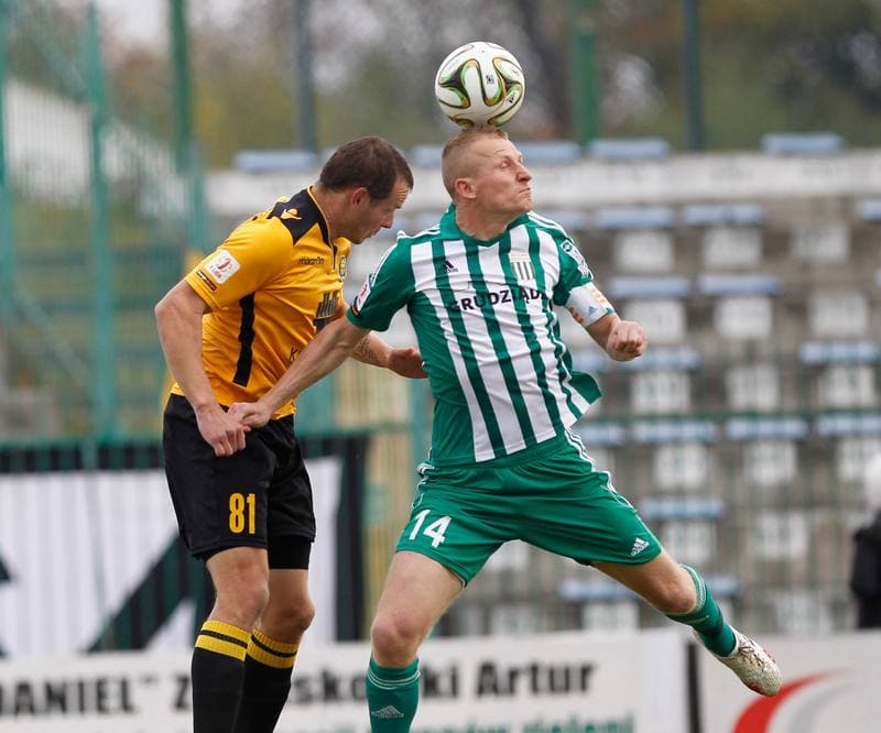 Football. I Liga. Olimpia Grudziadz - GKS Katowice. 11.10.2014