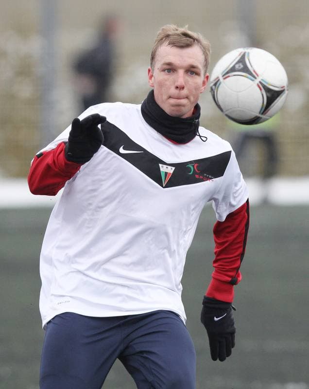 Football. Tychy Sparing. GKS Tychy - Podbeskidzie Bielsko-Biala. 19.01.2013