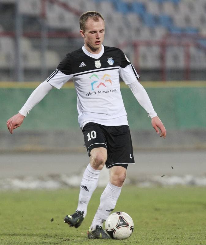 Football. II liga - grupa Zachodnia. Energetyk ROW Rybnik - Tur Turek. 12.04.2013