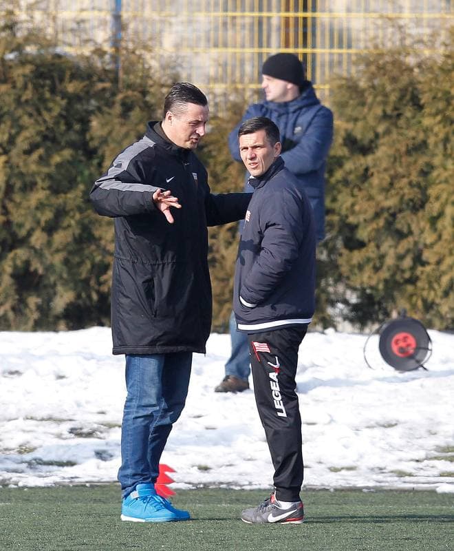 Football. Friendly Match. GKS Tychy - Cracovia Krakow. 07.02.2015