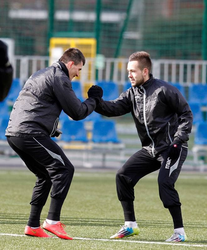 Football. GKS Katowice. Training. 07.08.2014