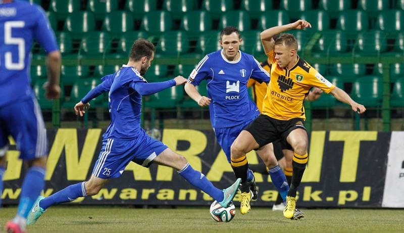 Football. I Liga. GKS Katowice - Wisla Plock. 16.11.2013