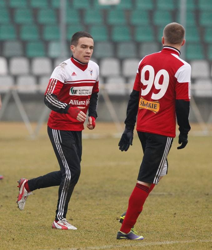 Football. Friendly Match. Zaglebie Sosnowiec - Gornik Zabrze. 18.01.2014