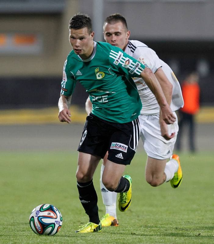 Football. I Liga. Energetyk ROW Rybnik - GKS Belchatow. 09.05.2014