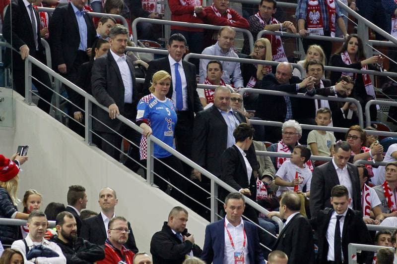 Handball. EHF Euro 2016. Poland - Croatia. 27.01.2016