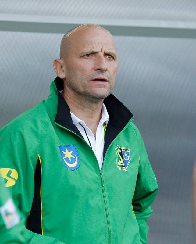 Football. II Liga. Zaglebie Sosnowiec - Siarka Tarnobrzeg. 19.09.2014