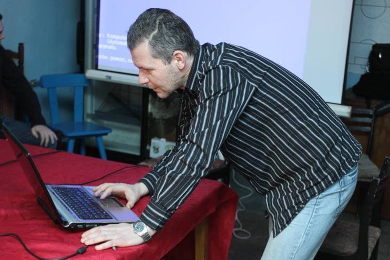 Football. Polonia Bytom. Training. 05.01.2011
