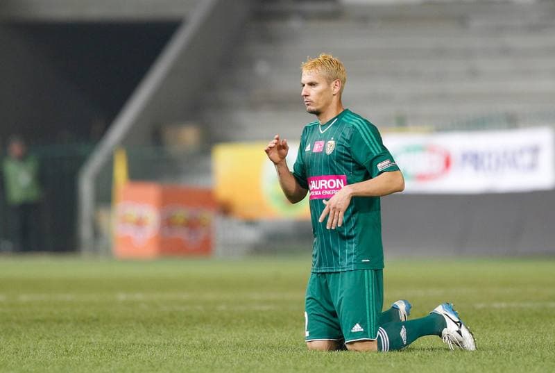 Football. T-Mobile Ekstraklasa. Podbeskidzie Bielsko Biala - Slask Wroclaw. 03.10.2014