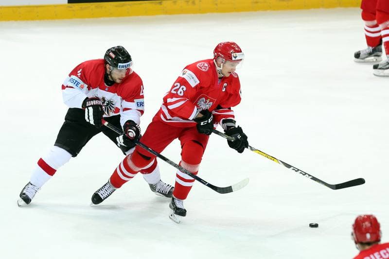 Ice Hockey. World Championship Division 1A. Poland - Austria. 27.04.2016
