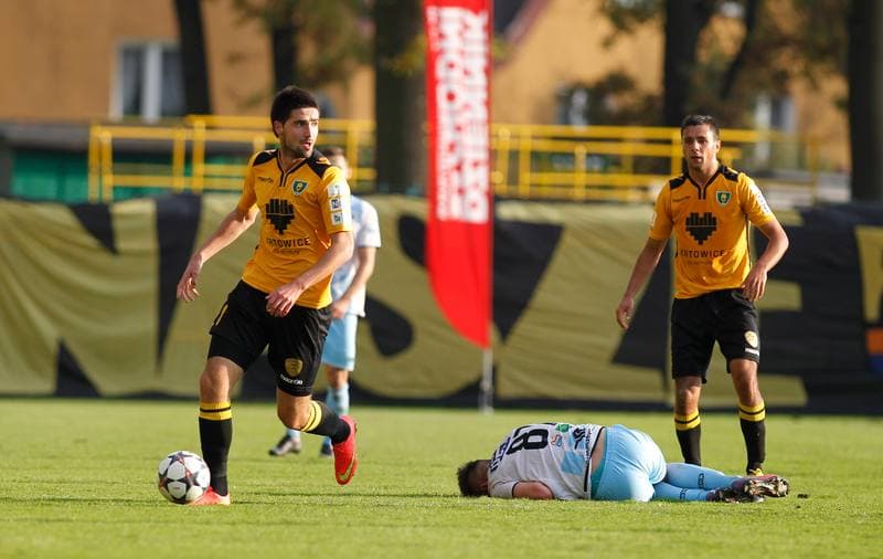 Football. I Liga. GKS Katowice - Stomil Olsztyn. 10.10.2015
