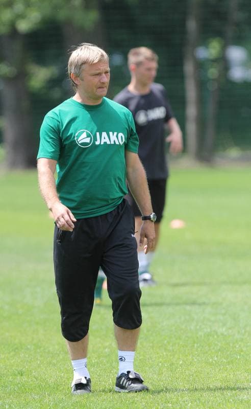Football. GKS Katowice. Training. 27.06.2011