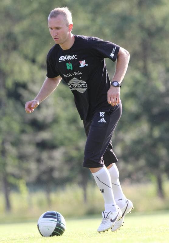 Football. Podbeskidzie Bielsko-Biala. Training. 27.06.2011