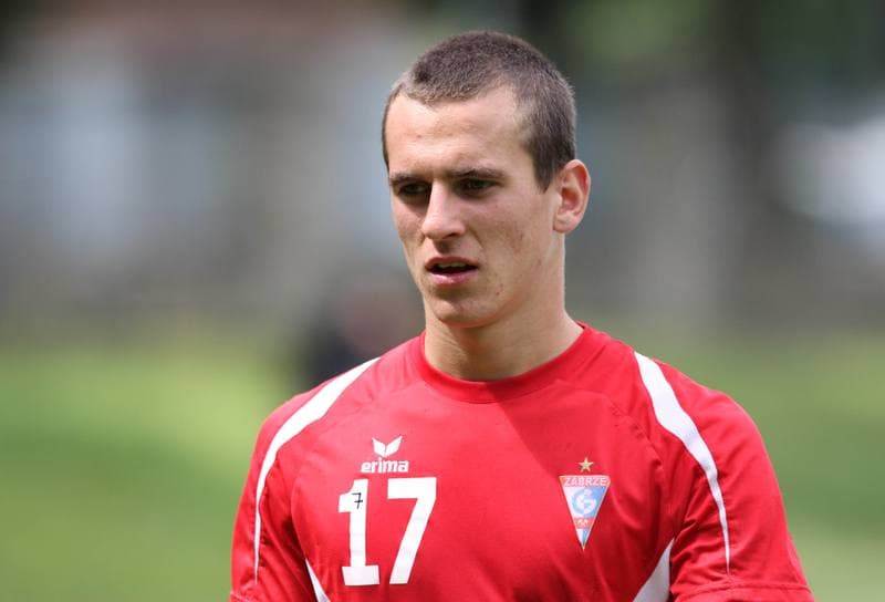 Football. Gornik Zabrze. Training. 12.07.2011