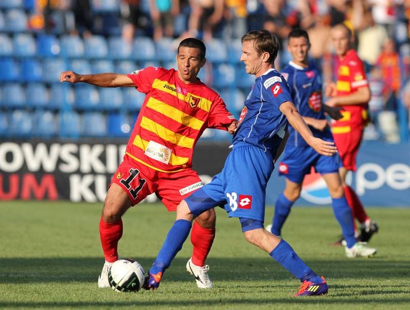 Football. T-Mobile Ekstraklasa. Ruch Chorzow - Jagiellonia Bialystok. 28.08.2011