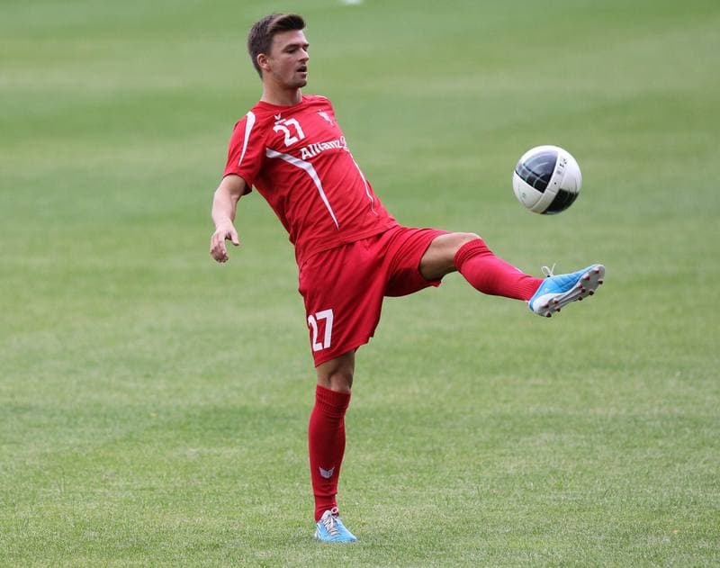 Football. Gornik Zabrze. Training. 12.07.2011
