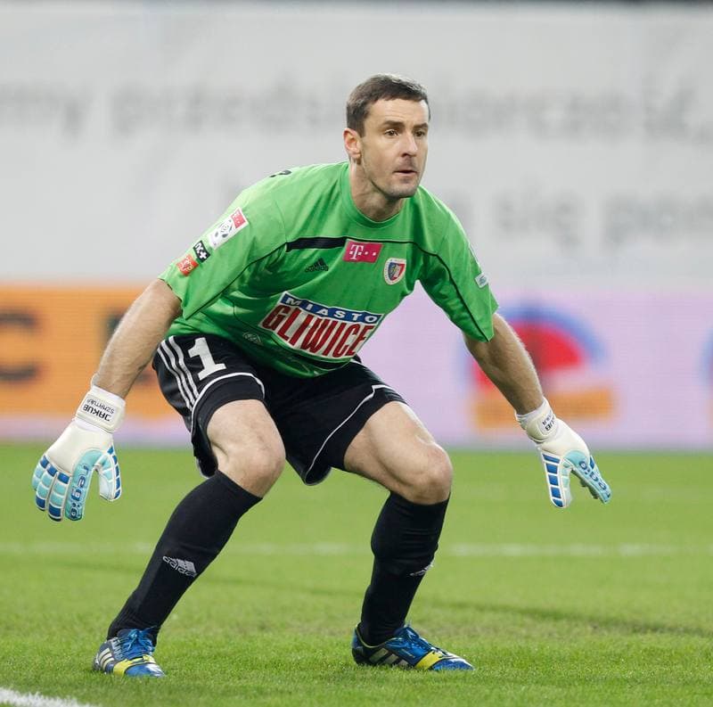 Football. T-Mobile Ekstraklasa. Piast Gliwice - Pogon Szczecin. 15.12.2014
