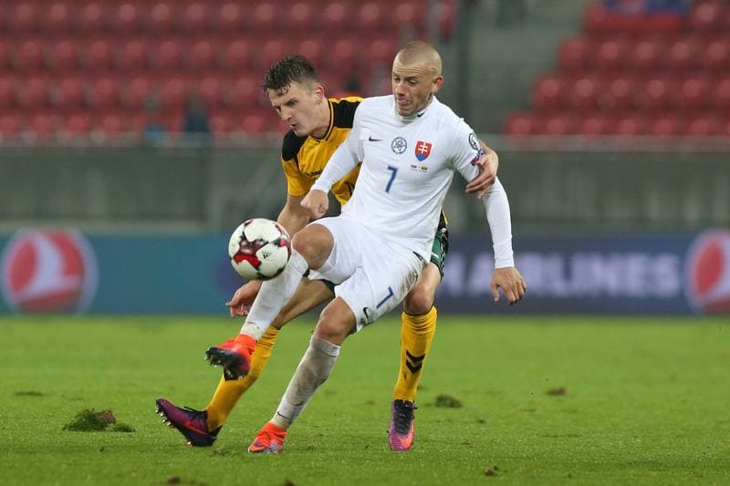 Football. World Cup Qualifiers. Slovakia - Lithuania. 11.11.2016