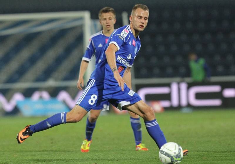 Football. T-Mobile Ekstraklasa. Ruch Chorzow - Pogon Szczecin. 21.10.2013