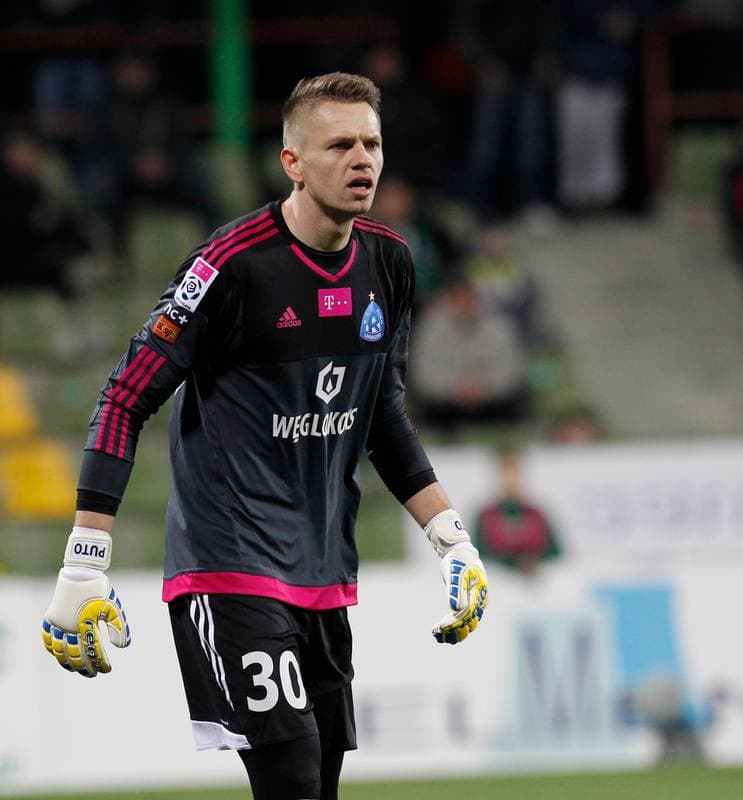 Football. T-Mobile Ekstraklasa. GKS Belchatow - Ruch Chorzow. 16.03.2015