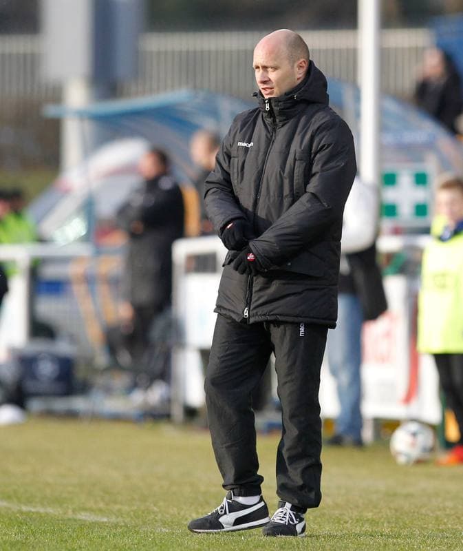 Football. I Liga. Wigry Suwalki - GKS Katowice. 04.04.2015