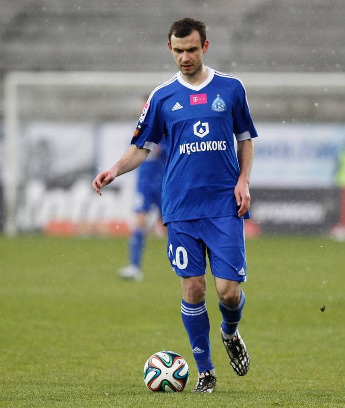 Football. T-Mobile Ekstraklasa. Gornik Zabrze - Ruch Chorzow. 02.04.2015