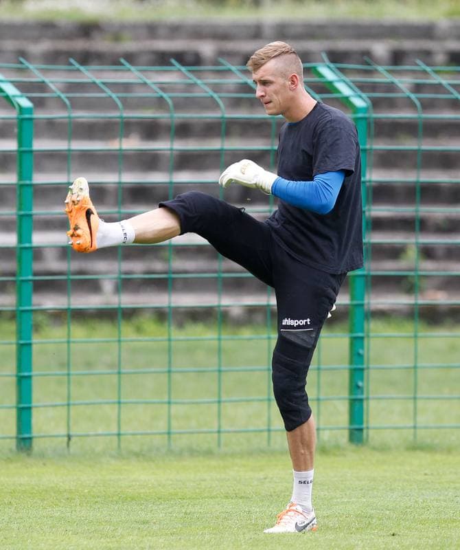 Football. GKS Katowice. Training. 07.08.2014