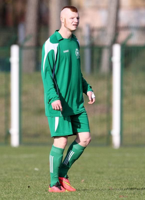 Football. III Liga Opolsko - Slaska. Grunwald Ruda Slaska - Rekord Bielsko Biala. 11.11.2014