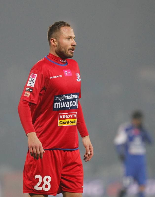 Football. T-Mobile Ekstraklasa. Ruch Chorzow - Podbeskidzie Bielsko Biala. 08.12.2014