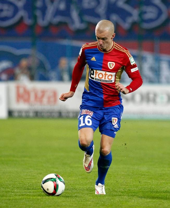 Football. PKO BP Ekstraklasa. Piast Gliwice - Wisla Krakow. 03.10.2015