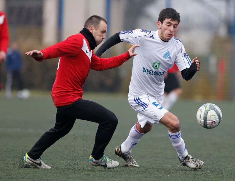Football. Friendly Match. GKS Tychy - Ruch Chorzow. 19.01.2014