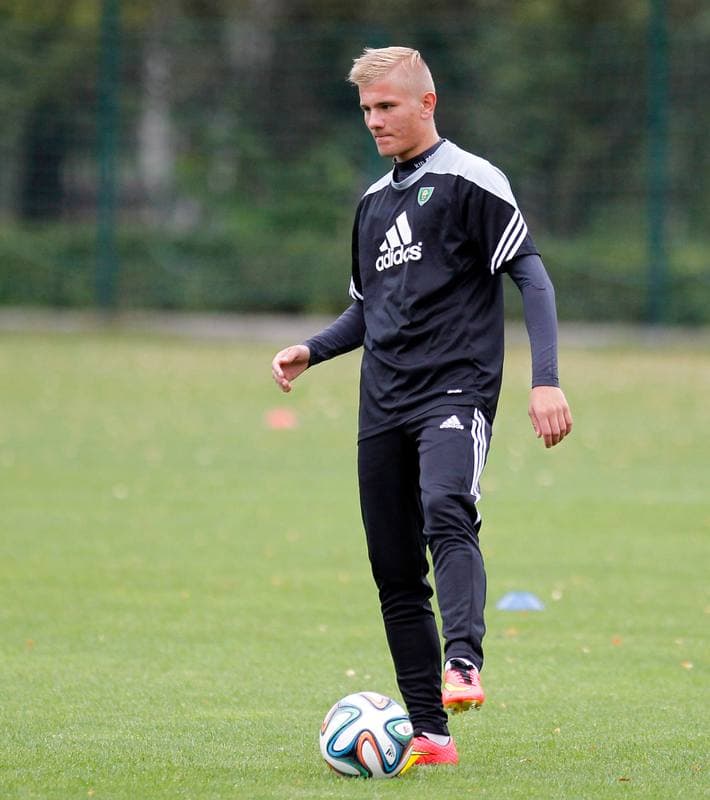 Football. GKS Katowice. Training. 15.01.2015