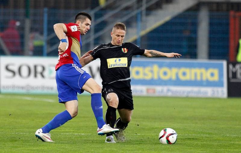 Football. T-Mobile Ekstraklasa. Piast Gliwice - Korona Kielce. 22.03.2015