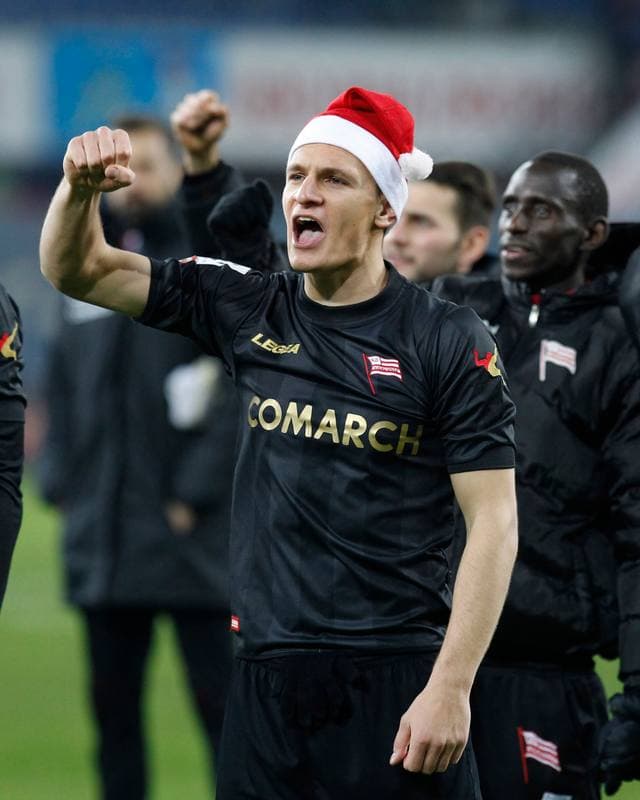 Football. PKO BP Ekstraklasa. Piast Gliwice - Cracovia Krakow. 05.12.2015