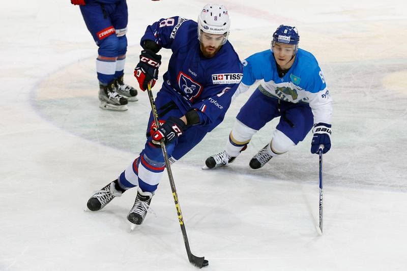 Ice Hockey. EIHC. Kazakhstan - France. 17.12.2015