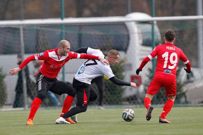 Football. Sparing. Zaglebie Sosnowiec - GKS Tychy. 27.01.2016