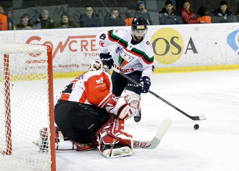 Ice Hockey. Polish Hockey League. GKS Tychy - Comarch Cracovia. 24.03.2016