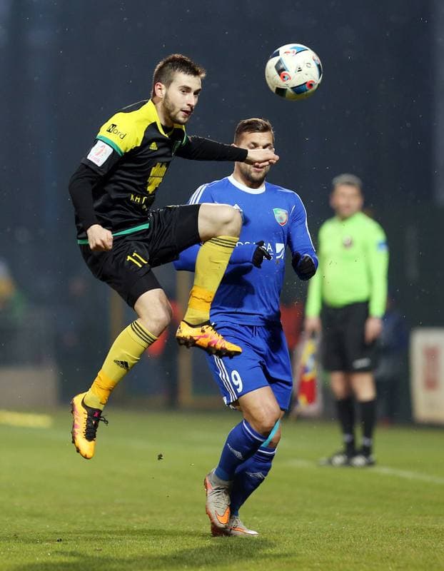 Football. I Liga. Miedz Legnica - GKS Katowice. 25.03.2016