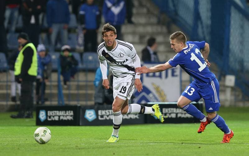 Football. Ekstraklasa. Ruch Chorzow - Legia Warsaw. 19.04.2016