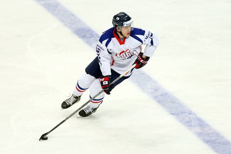 Ice Hockey. World Championship Division 1A. Korea - Austria. 23.04.2016