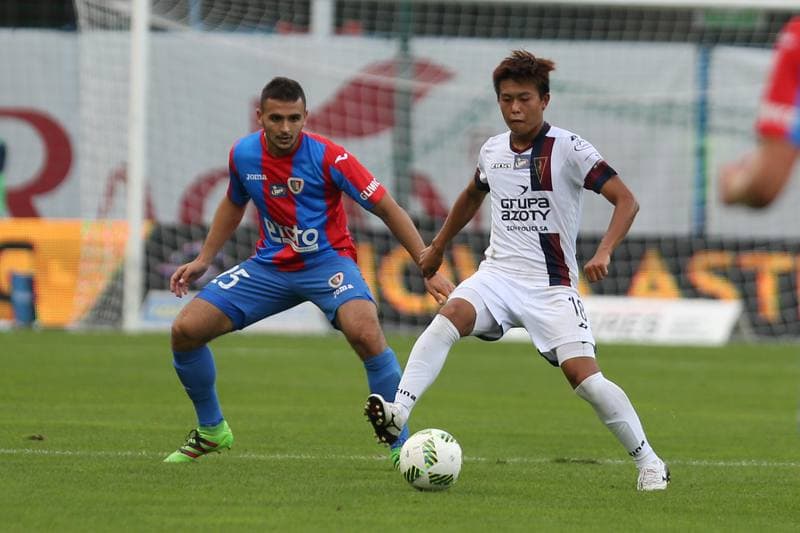 Football. Lotto Ekstraklasa. Piast Gliwice - Pogon Szczecin. 20.08.2016