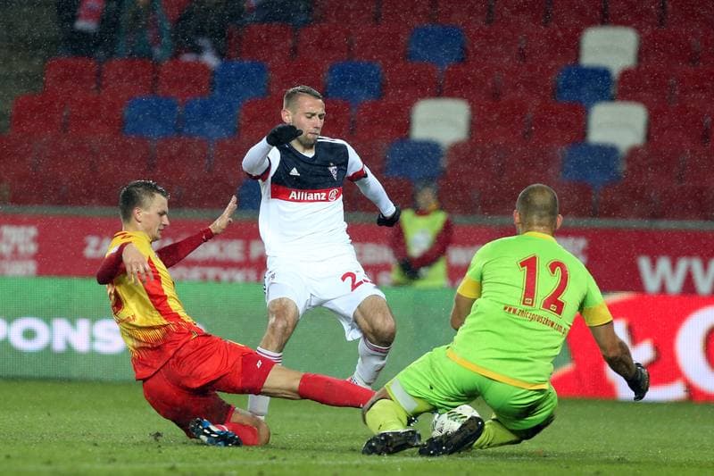 Football. I Liga. Gornik Zabrze - Znicz Pruszkow. 29.10.2016