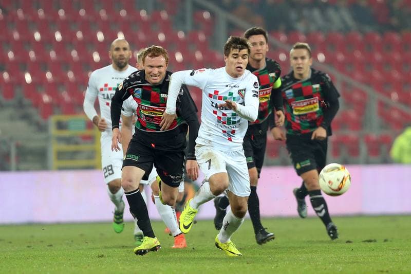 Football. I Liga. GKS Tychy - Zaglebie Sosnowiec. 23.11.2016
