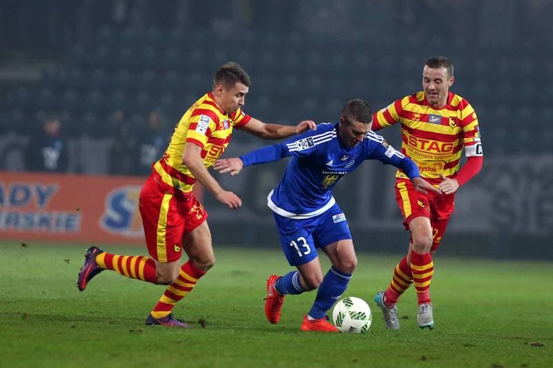 Football. Lotto Ekstraklasa. Ruch Chorzow - Jagiellonia Bialystok. 26.11.2016