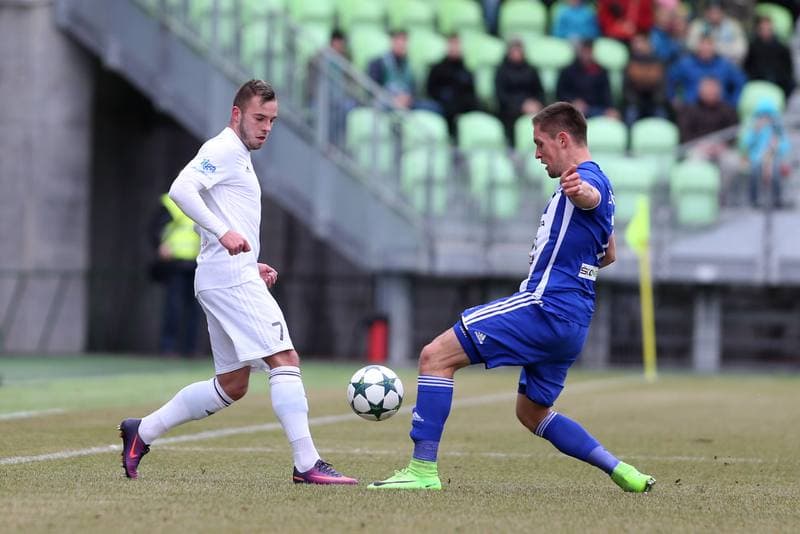 Football. ePojisteni.cz 1 Liga. MFK Karvina - FK Mlada Boleslav. 19.02.2017